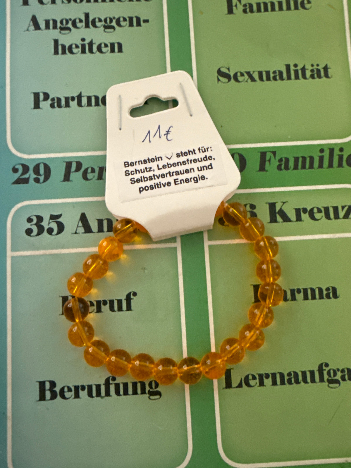 Verschiedene Energiesteine  Armbänder