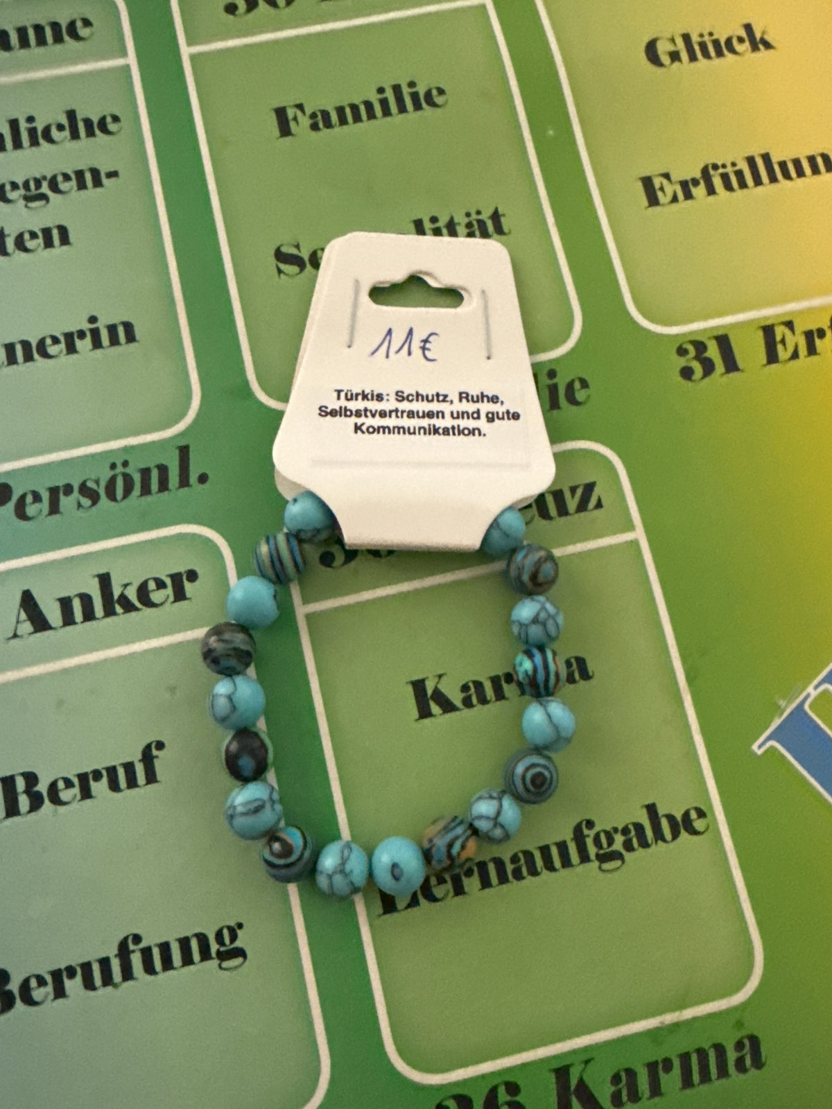 Verschiedene Energiesteine  Armbänder