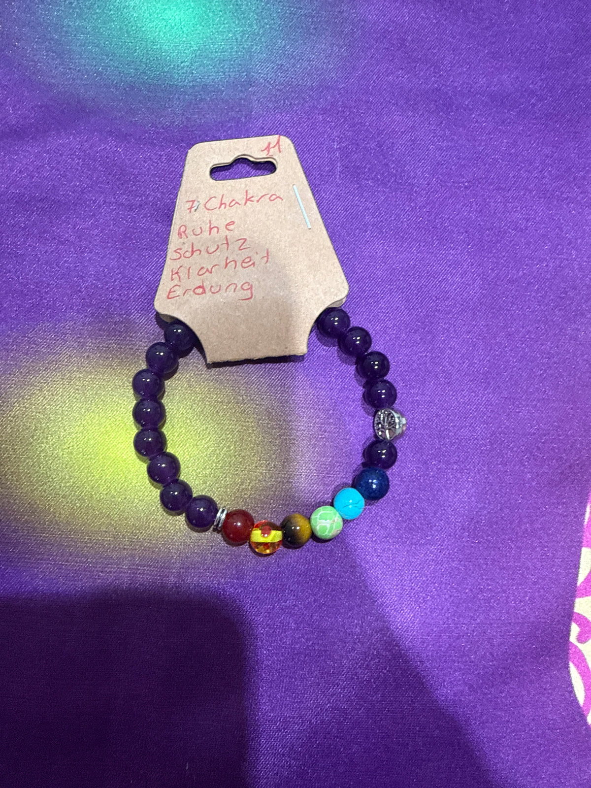 Energiesteine ChakraArmband