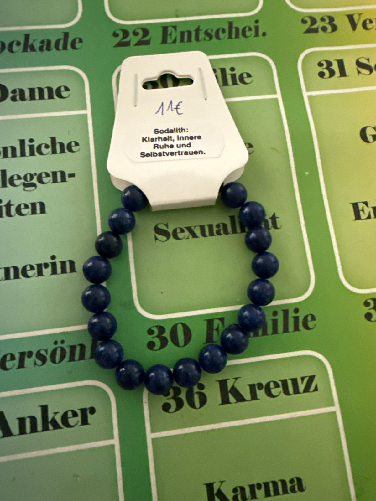 Verschiedene Energiesteine  Armbänder
