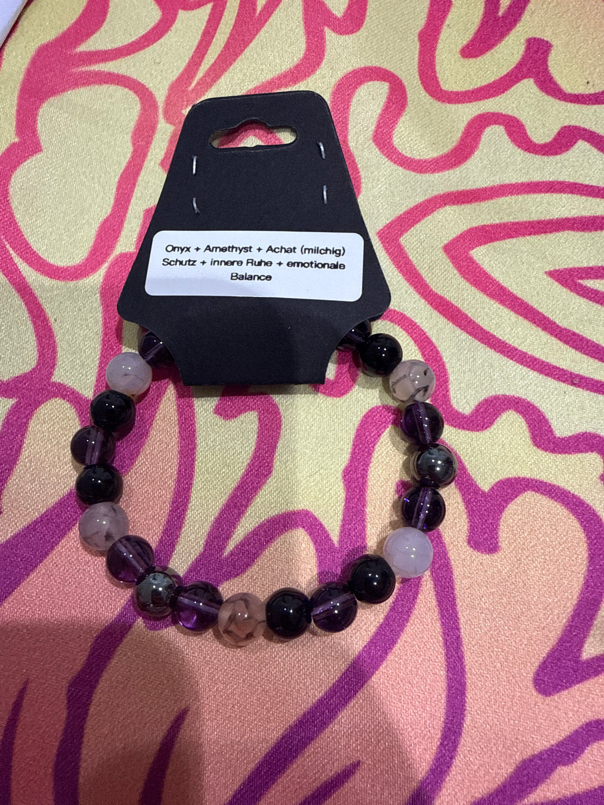 Verschiedene Energiesteine  Armbänder