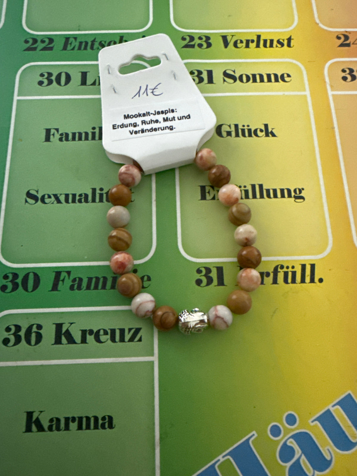 Verschiedene Energiesteine  Armbänder