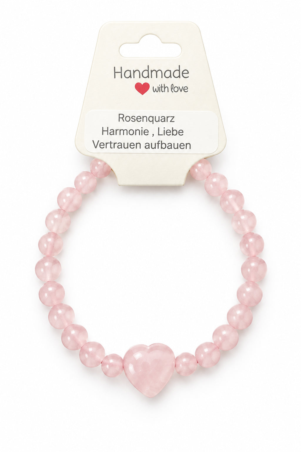 Herzförmige Energiesteine Armbänder