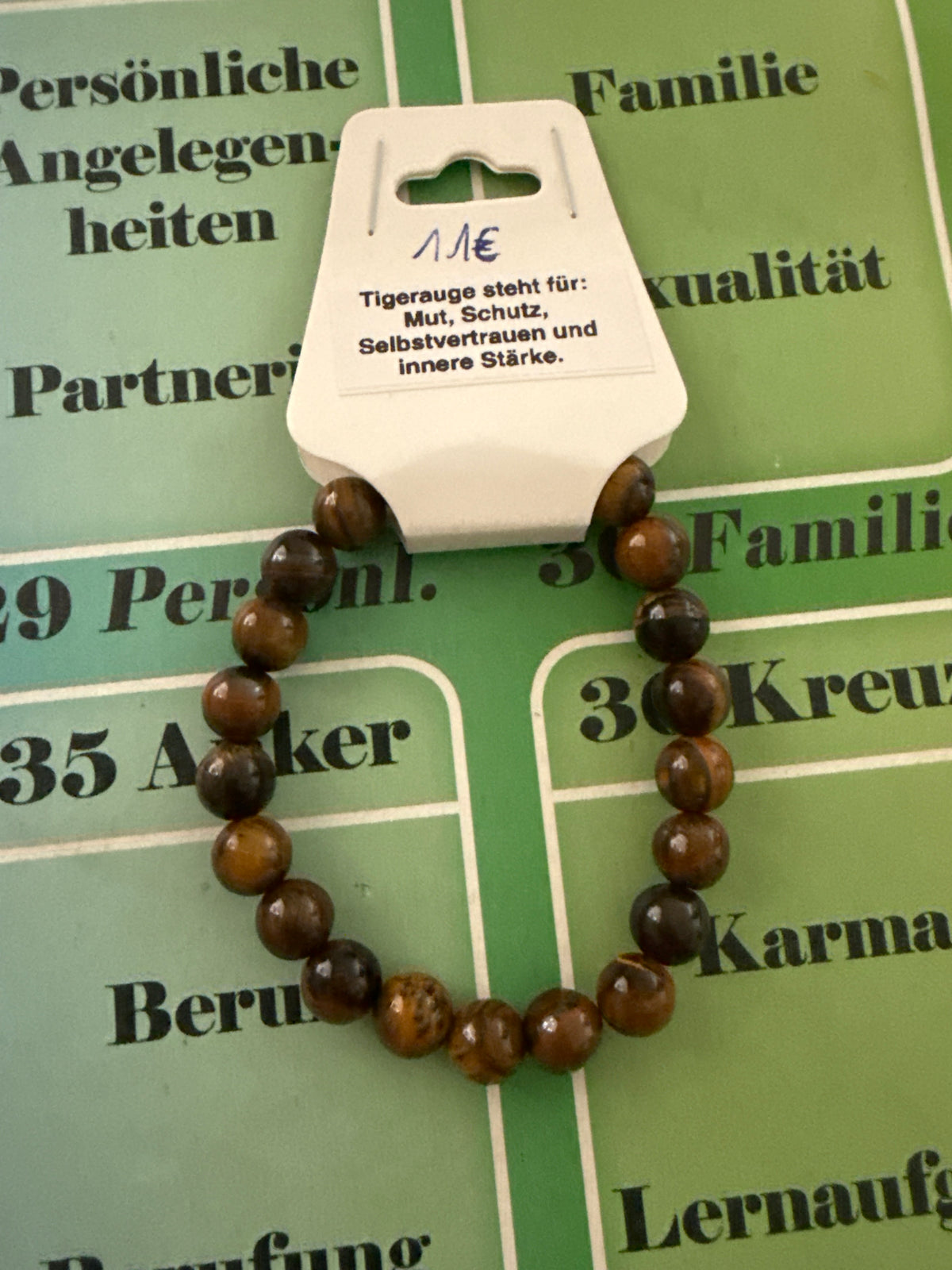 Verschiedene Energiesteine  Armbänder