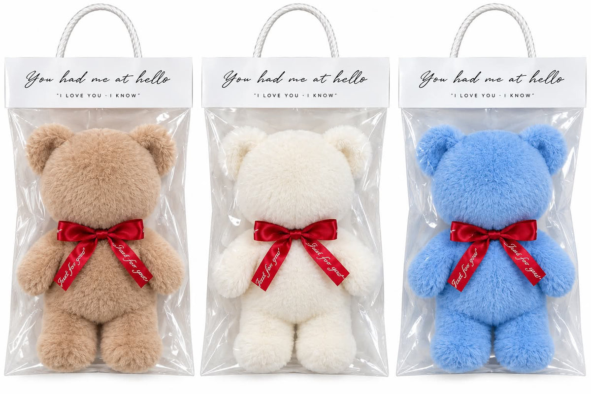 Kleines Dankeschön Teddy Tuch