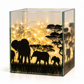 Lampe mit Elefanten
