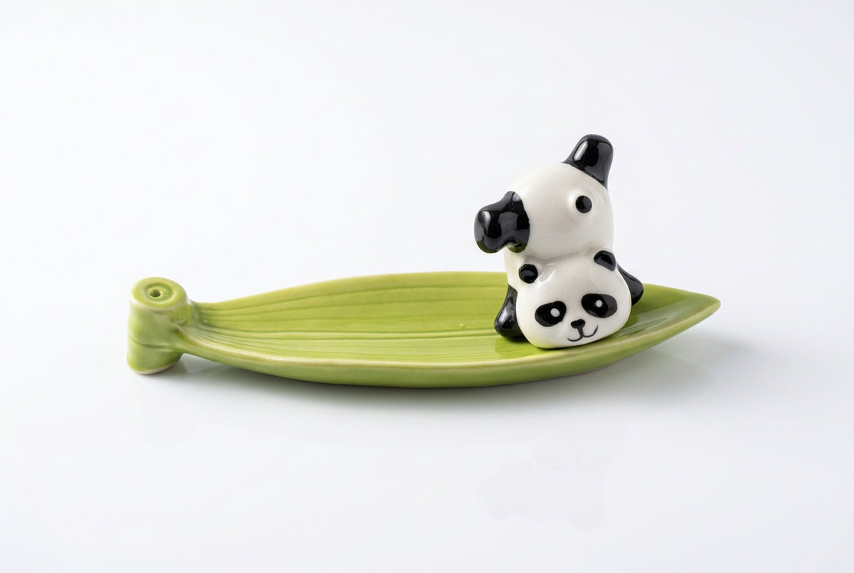 Panda Räucherstäbchenhalter