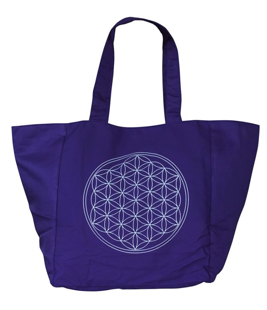 Handtasche mit Blume des Lebens