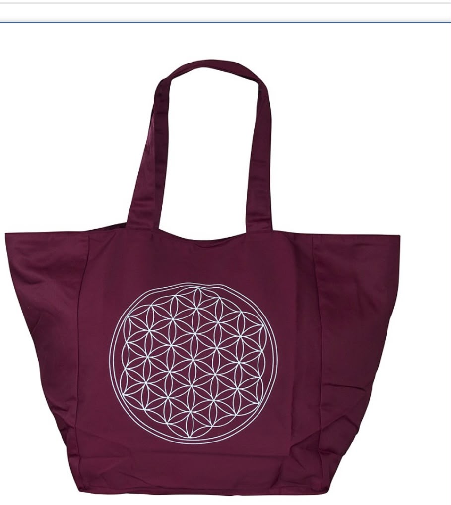 Handtasche mit Blume des Lebens